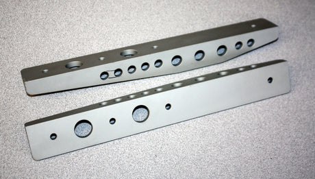 J/24 Tiller Straps  Stiff "L-Shape" in aluminum