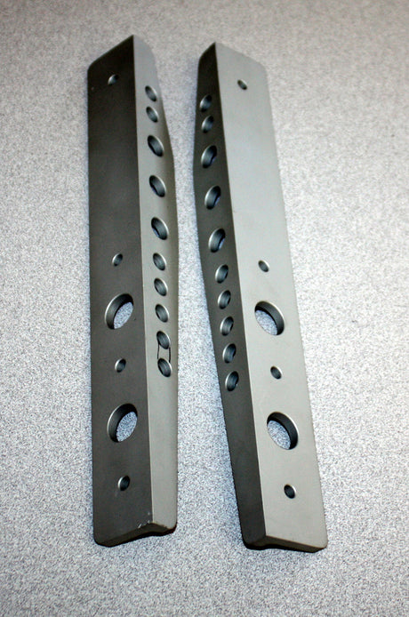 J/24 Tiller Straps  Stiff "L-Shape" in aluminum
