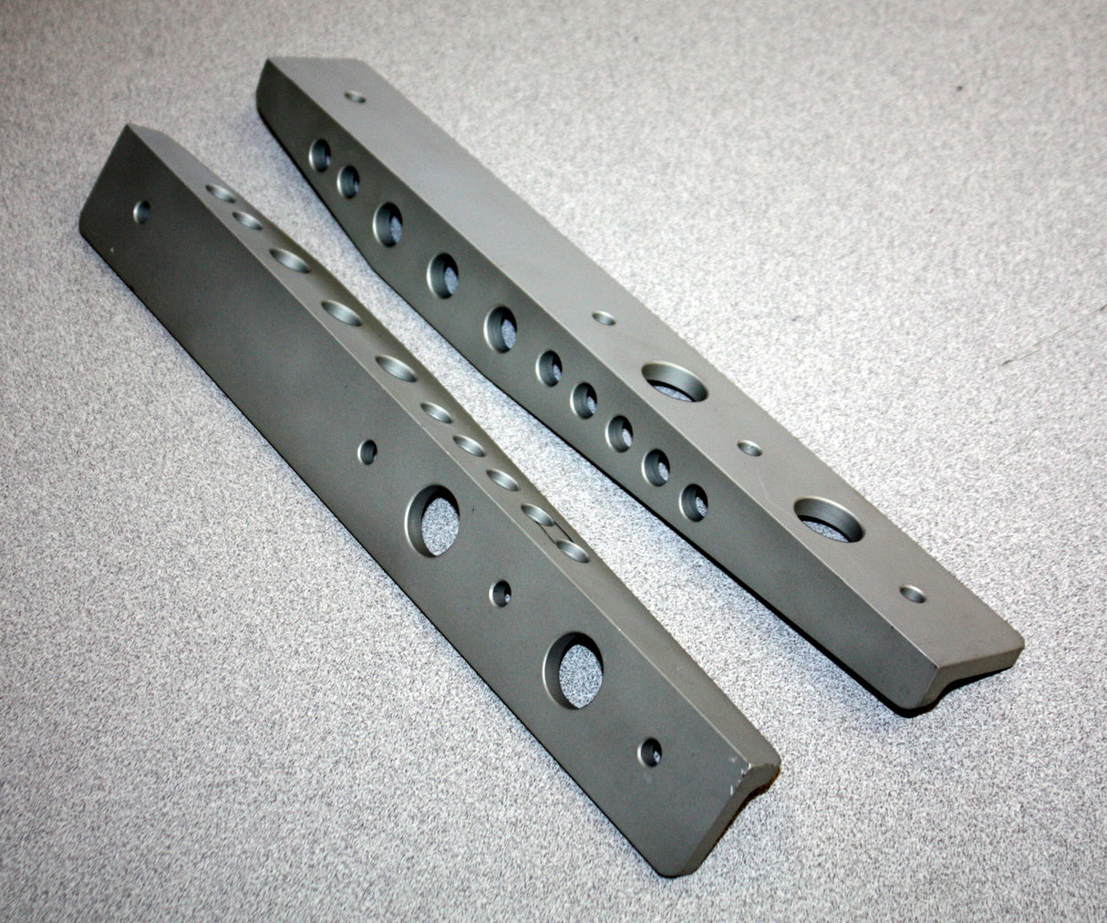 J/24 Tiller Straps  Stiff "L-Shape" in aluminum
