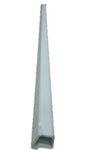 J24 Plastic PVC Toe Rail (New Style with Lip ) 8 ft section without end caps.