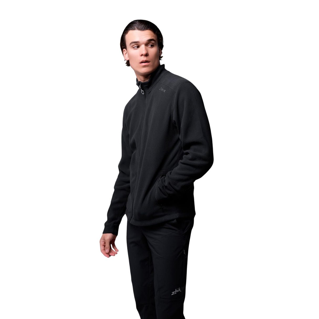 Zhik Mens Navy Full Zip Fleece Jacket