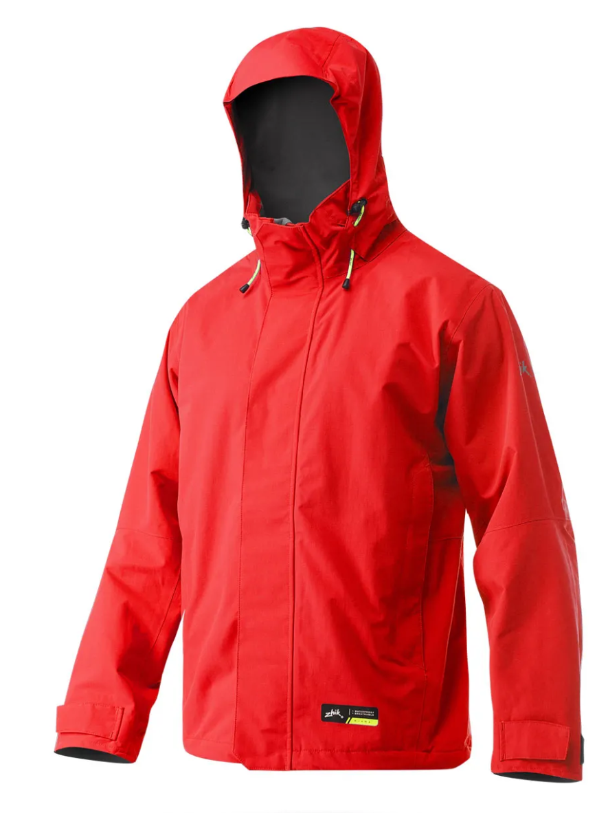 Zhik Mens Kiama Jacket RED. Clearance sizes: RED(XS, M, L, XL, XXXL), BLACK (XS), CYAN (XXL)