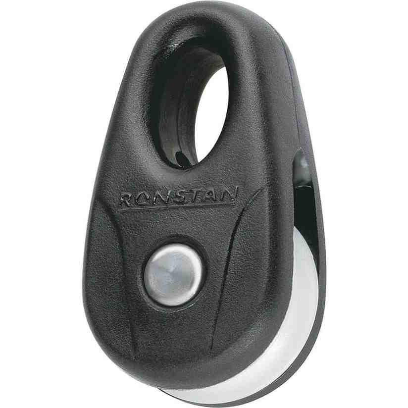 Ronstan Series 15 Kite Block Black with White Sheave