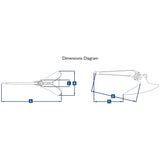 Lewmar 9kg/20lb CQR Galvanised Anchor