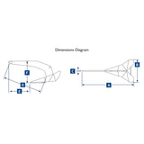Lewmar 6kg/14lb DTX Stainless Steel Anchor