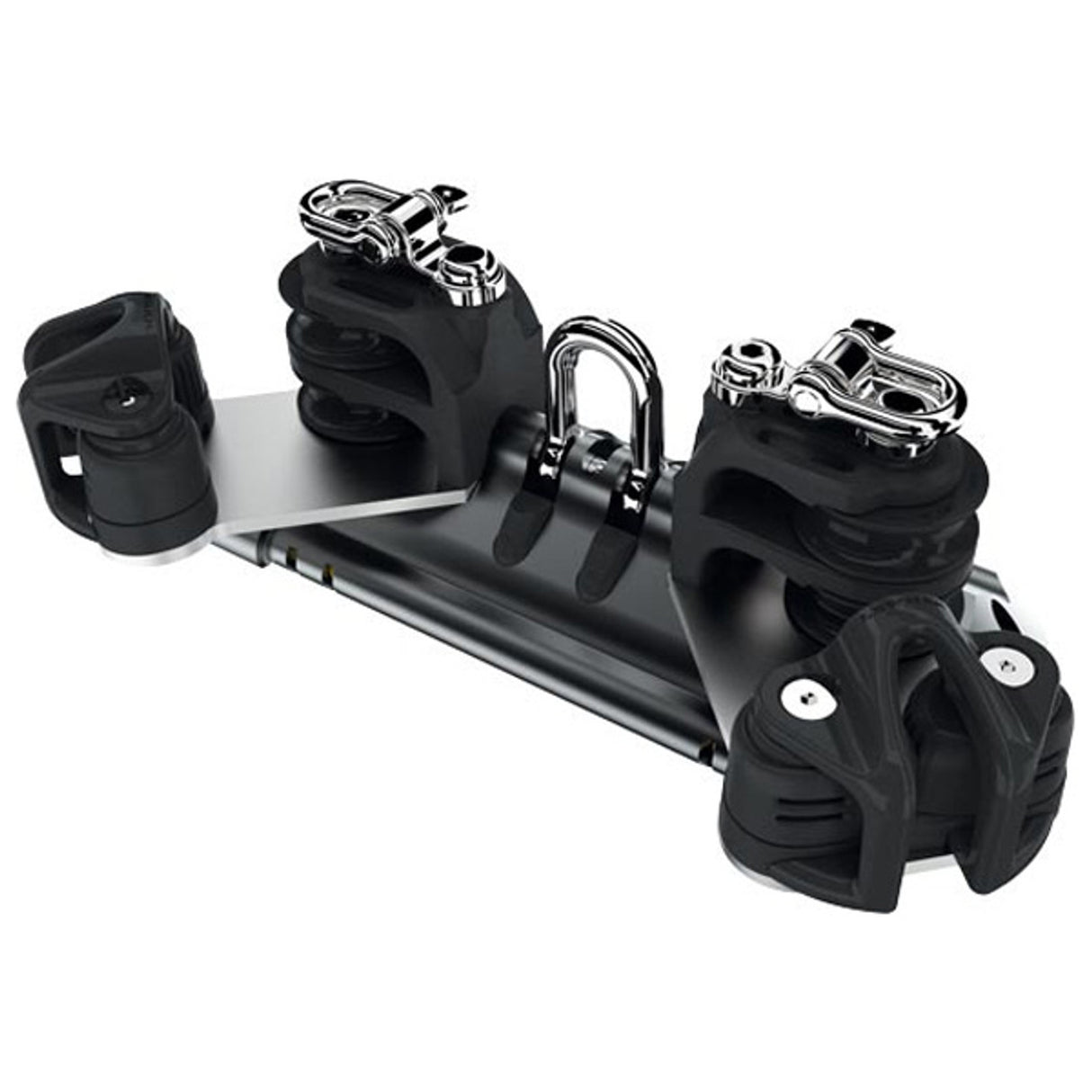 Lewmar Size 1 Car Torlon Ball Shackle 4 Control Line Sheaves Becket Cam