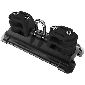 Lewmar Size 3 Car Torlon Ball Shackle 2 Double Control Sheaves Bk