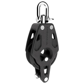 Lewmar 30mm Synchro Block Single Becket Bk