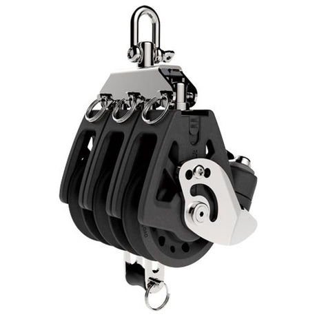 Lewmar 50mm Sync Block Triple Becket Cam Bk