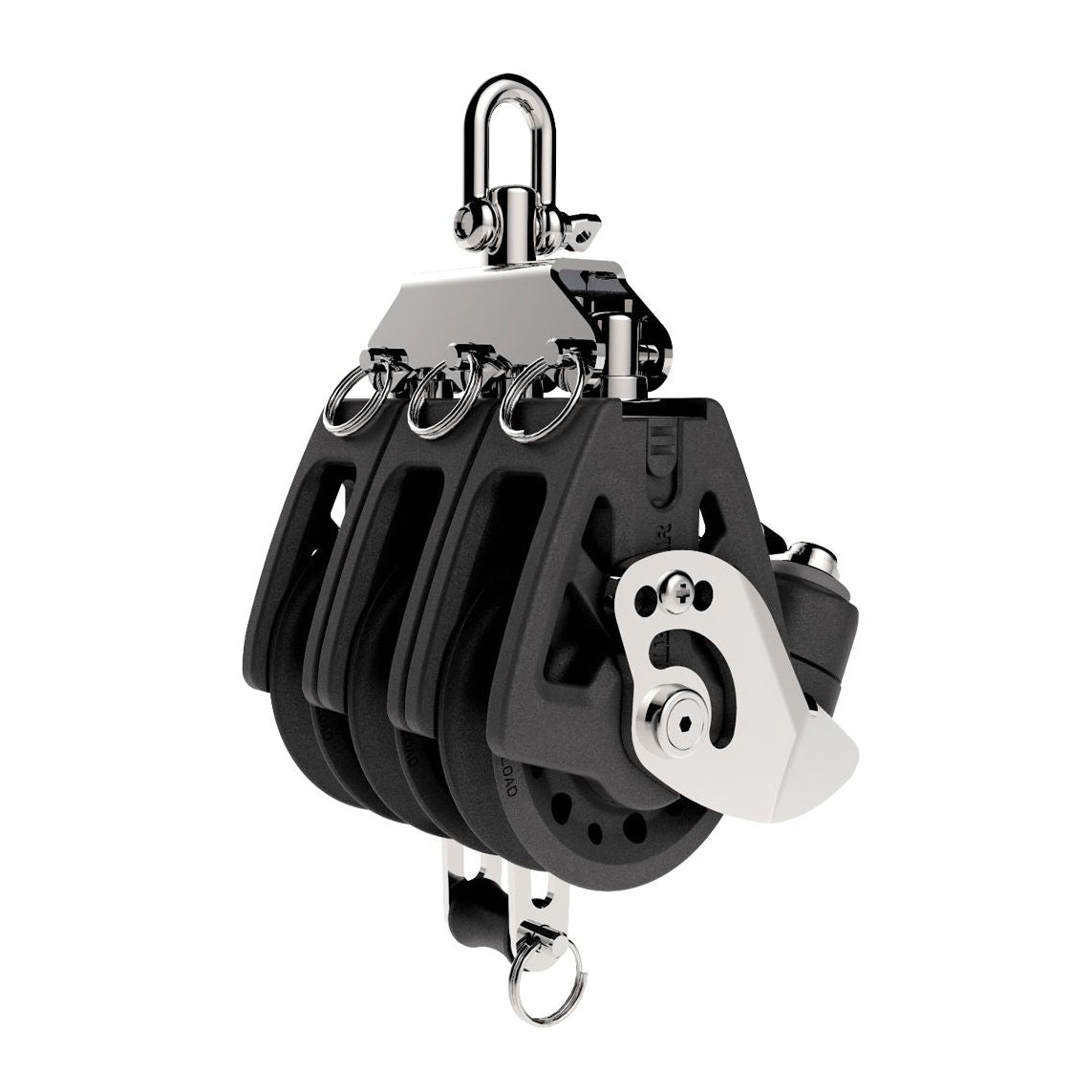 Lewmar 60mm Synchro Triple Block with Becket & Cam