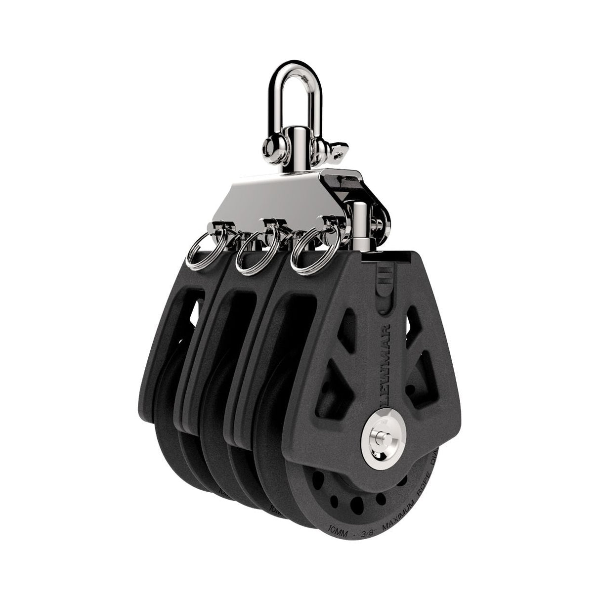 Lewmar 90mm Synchro Triple Block with Swivel Head