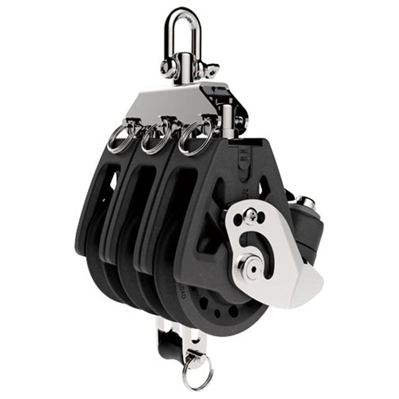 Lewmar 90mm Sync Block Triple Bk