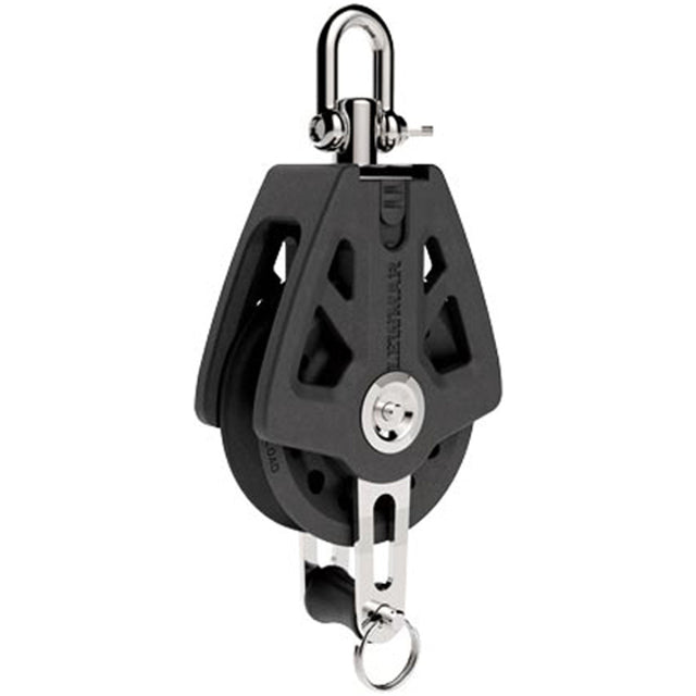 Lewmar 90mm Sync Block Single Becket Bk