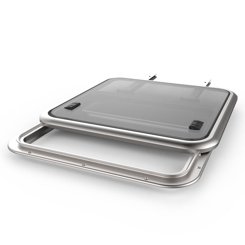 Lewmar Pilot Hatch 60 Gray Silver