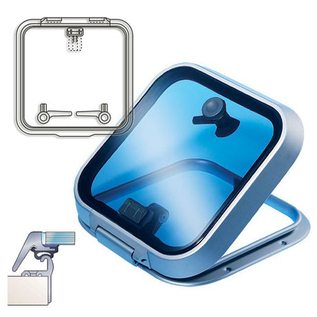 Lewmar Ocean Hatch Size 40 Flange Base