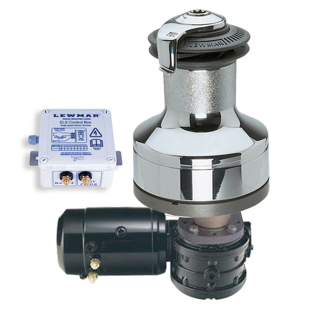 Lewmar 40EST Electric Winch 12V Chrome with ELS Control