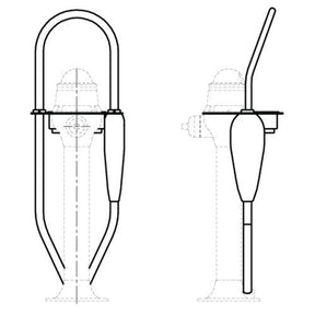 Lewmar Guardrail Kickback Enguard Kit