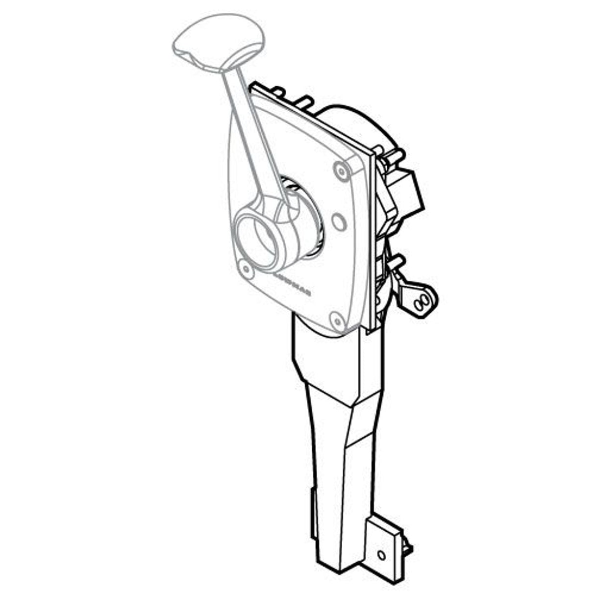 Lewmar Control Mechanism Only (Not Handle)