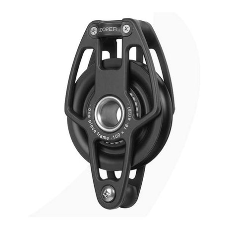 Antal 100mm Single Loop Block w/ Becket (no loop included)