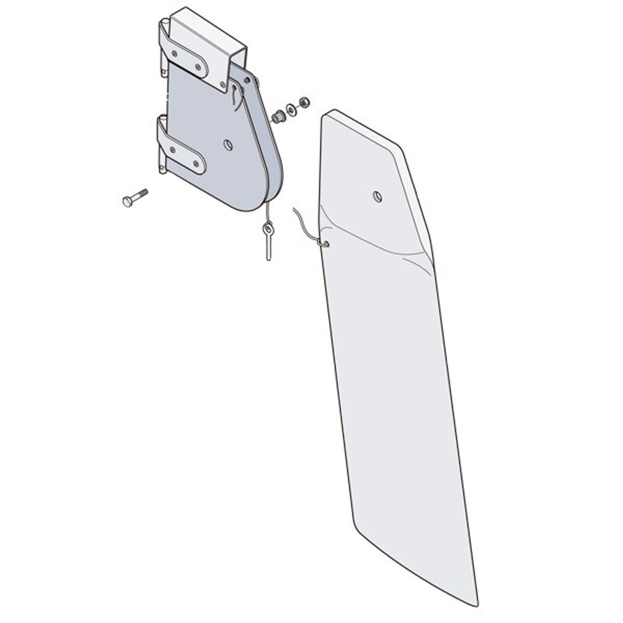 ILCA Laser Complete Rudder