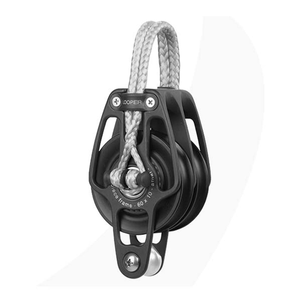 Antal 60mm Double Snap Loop Block w/Becket