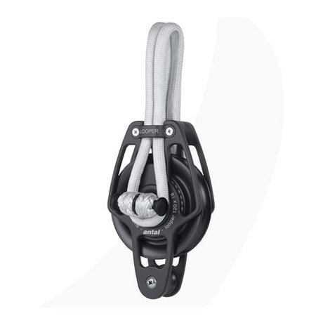 Antal 120mm Single Snap Loop Block w/ Becket