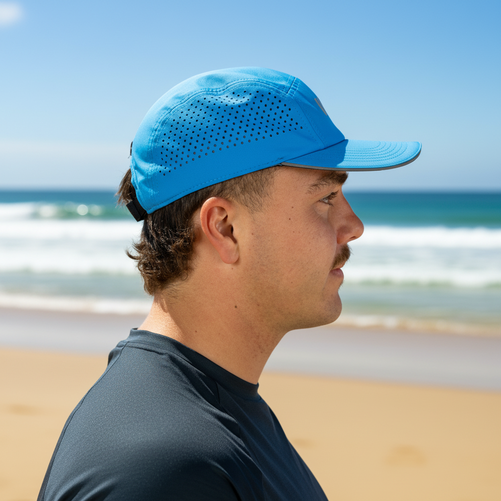 Vaikobi Lightweight Ocean Cap - Cyan