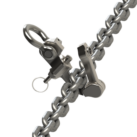 M3 Duplex Stainless Steel Chain Hook for 5/16" - 3/8" Chain
