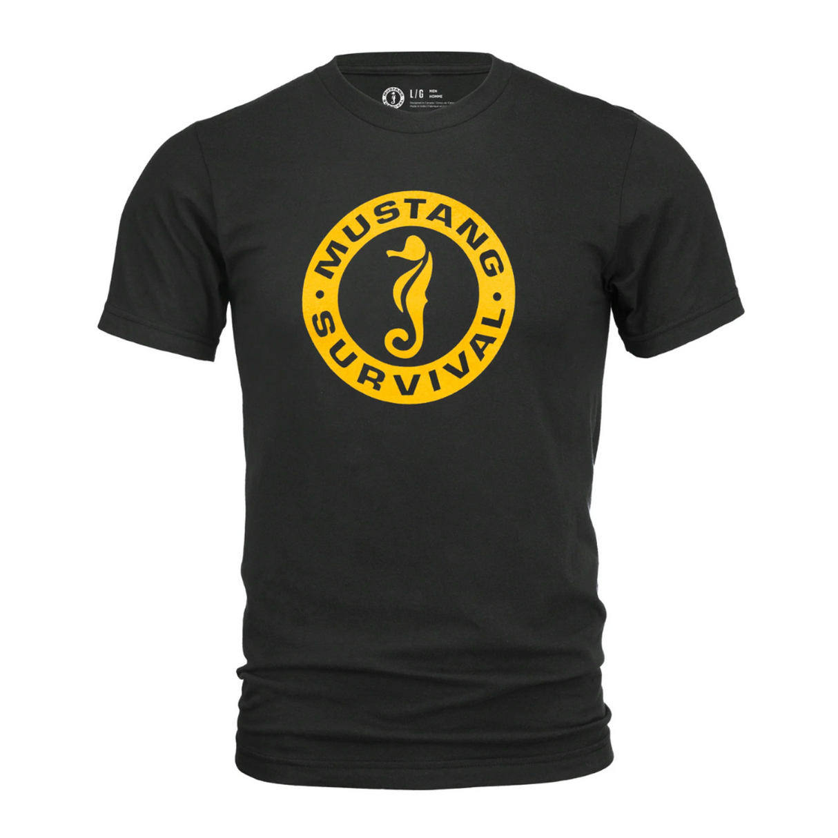 Mustang Survival Mens Logo Tee