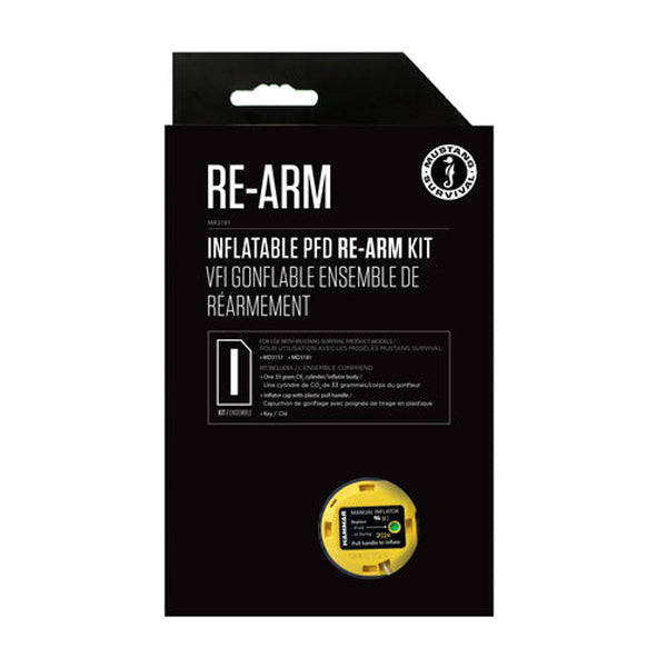Mustang Survival Re-Arm Kit I - 33g Hammar Manual