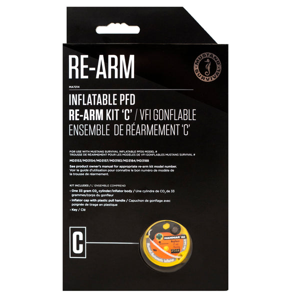 Mustang Survival Re-Arm Kit C - 33g Hammar Auto-Hydrostatic