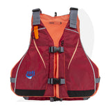MTI Lifejacket Moxie, Merlot/Coral Print