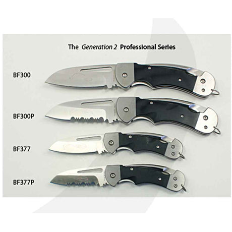 Myerchin Knives BF377P Gen 2 Black G10 Handle Crew Pro