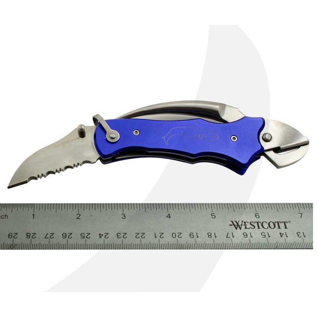 Myerchin Knives P300BL Sailors Tool Blue Handle