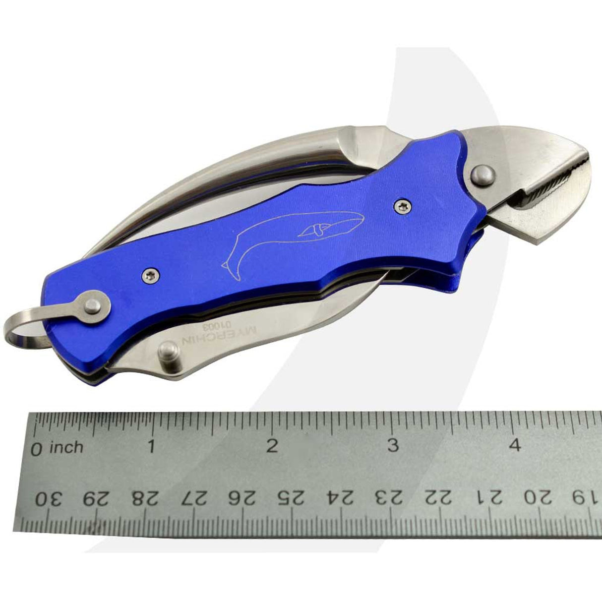 Myerchin Knives P300BL Sailors Tool Blue Handle