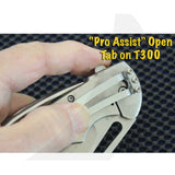 Myerchin Knives TF300P Titanium Captain Pro Knife