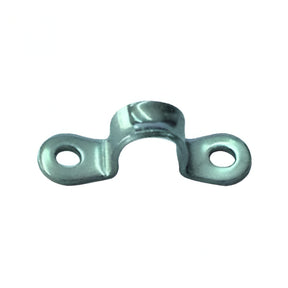 91042 - Large Stainless Steel Eye Strap - Set of 2 pieces.