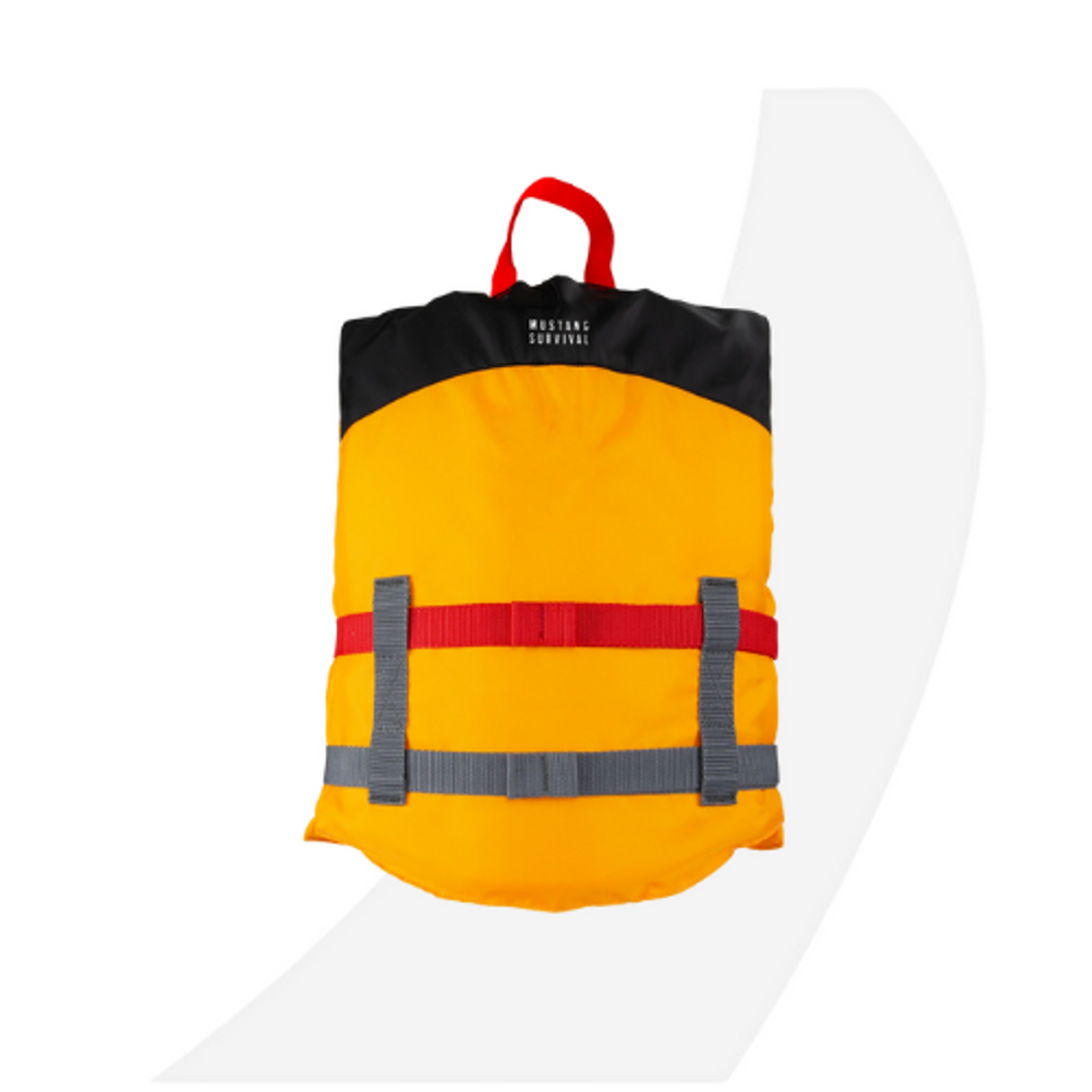 Mustang Survival Youth Livery Foam Vest, MangoBlack