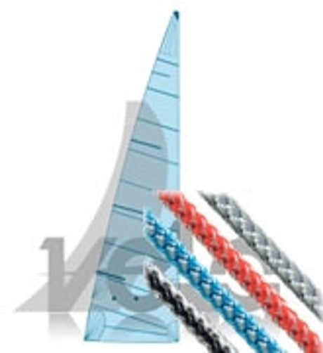 One Design Viper 640 Mainsheet with Split Tail