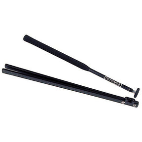 Optiparts Tiller & Extention, black with deluxe universal