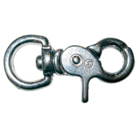 Optiparts Safety Shackle, trigger type, stainless steel