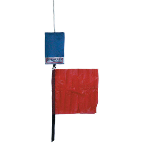 Optiparts Protest flag in pouch with lanyard