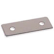 Optiparts Mounting Plate, 2 hole stainless steel