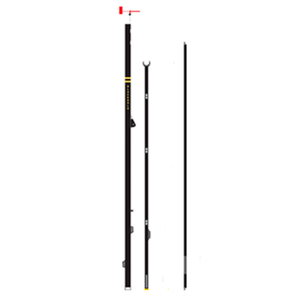 Optiparts Spar Set, BlackLite, (32mm boom)