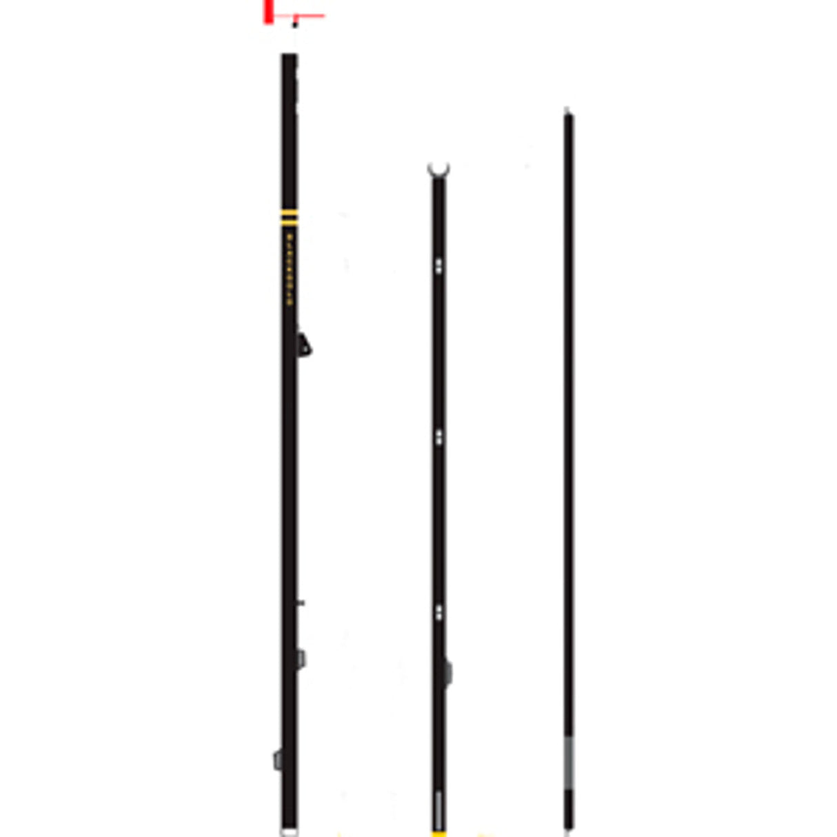 Optiparts Spar Set, BlackGold Power (45mm boom & 29mm sprit)