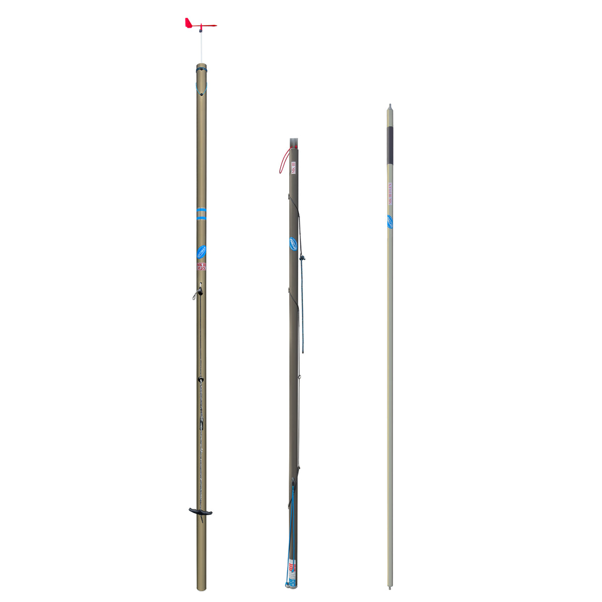 Optiparts Optimax 48mm boom Flex Mast Sprit MK3 Spar Set Optimist