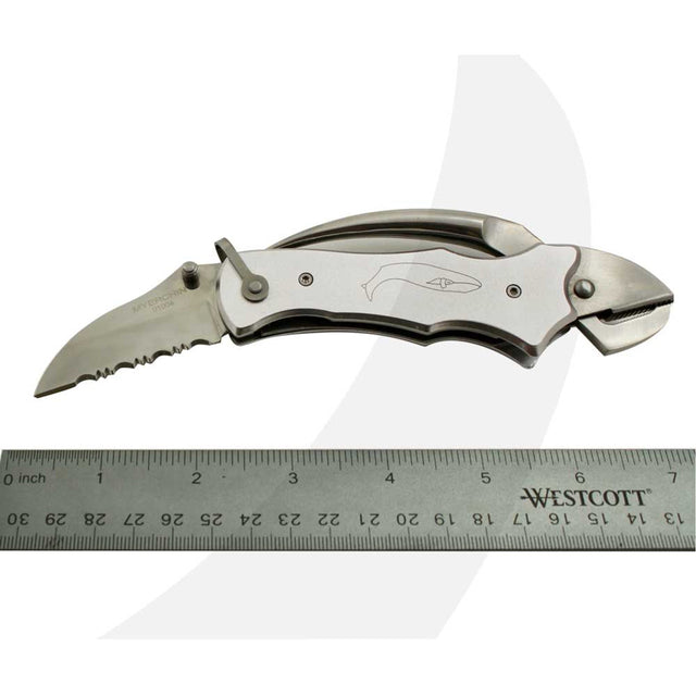 Myerchin Knives P300SL Sailors Tool  Silver Handle