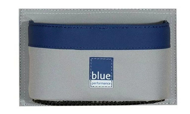 Blue Performance Can Holder w/ hooks