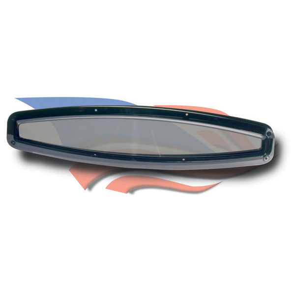 Beckson Window Oval 4x22 Specialty Fixed Ports Black