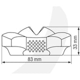 Plastimo Iris 50 Hand Bearing Blue